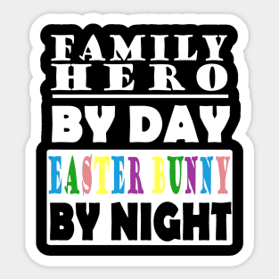 Easter Bunny Easter Gift Father Father's Day Sticker